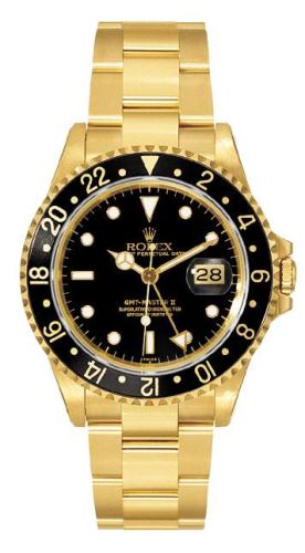 Rolex GMT-Master II 16718 Yellow Gold (16718) · illustrated reference 16718