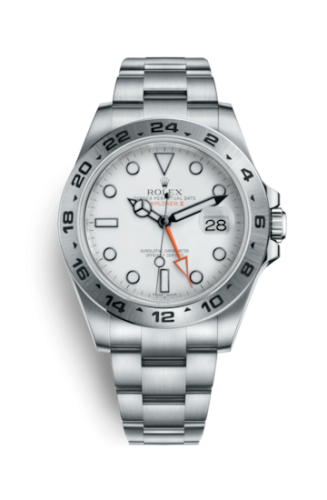 Rolex Explorer II Stainless Steel / White (216570-0001) · illustrated reference 216570-0001
