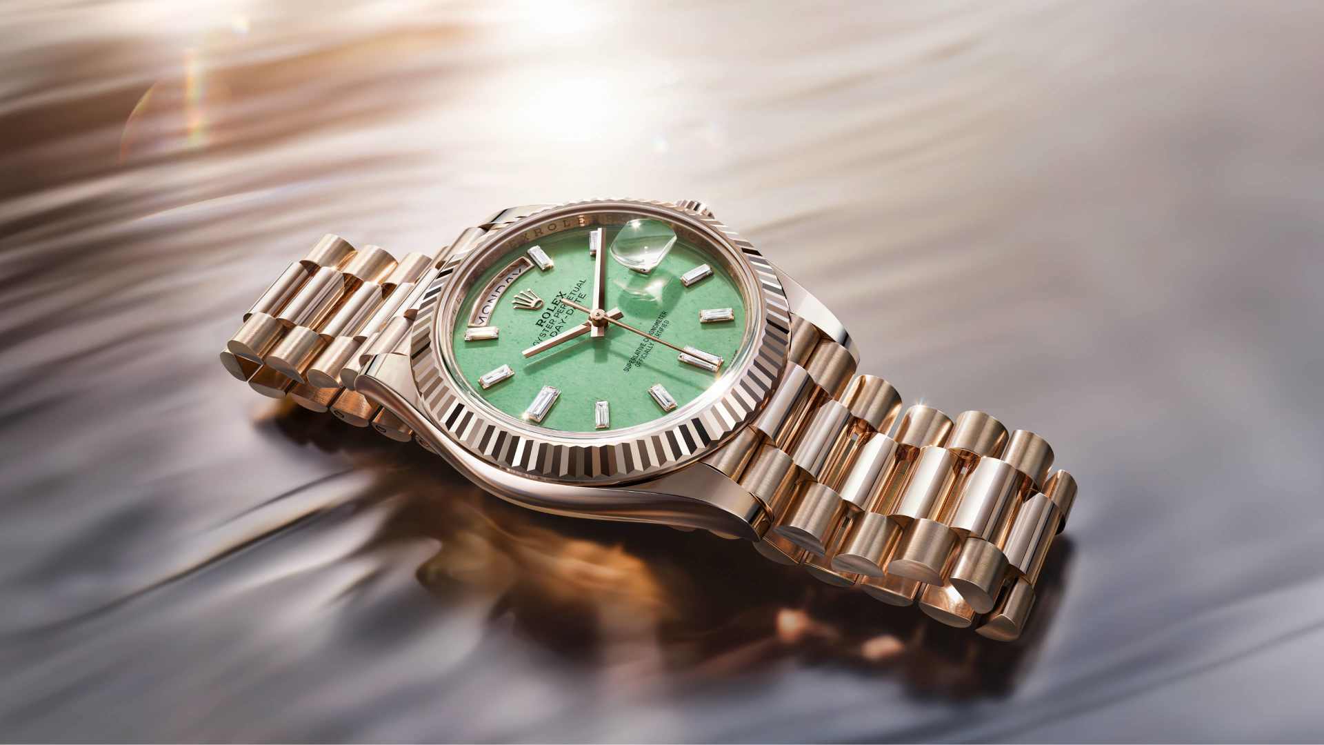 Day-Date 40 · Jubilee Gold · illustrated reference 228235JG-0003