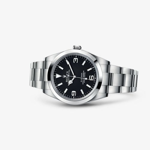 Rolex Explorer 39 / Stainless steel / Black (214270-0001) · illustrated reference 214270-0001