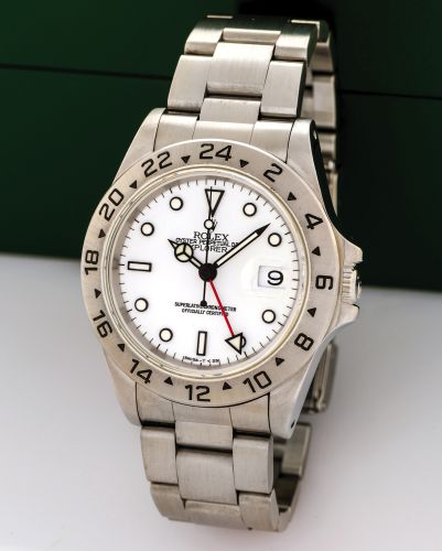 Rolex Explorer II White Tritium (16570-0001) · illustrated reference 16570-0001