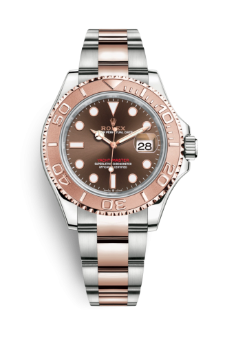 Rolex Yacht-Master 40 Rolesor Everose / Chocolate (126621-0001) · illustrated reference 126621-0001
