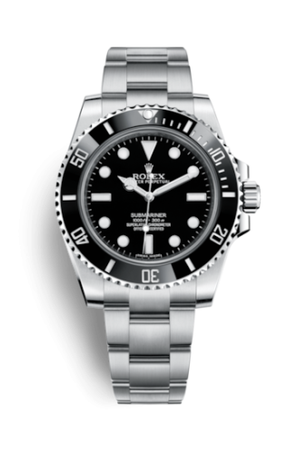 Rolex Submariner No-Date / Stainless Steel / Black / Cerachrom (114060-0002) · illustrated reference 114060-0002