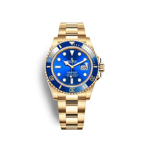Rolex Submariner Date 41 Yellow Gold / Blue (126618LB-0002) · illustrated reference 126618LB-0002