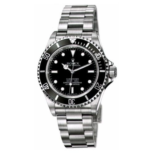 Rolex Submariner No-Date / Stainless Steel / Black Four Liner (14060M-0004) · illustrated reference 14060M-0004