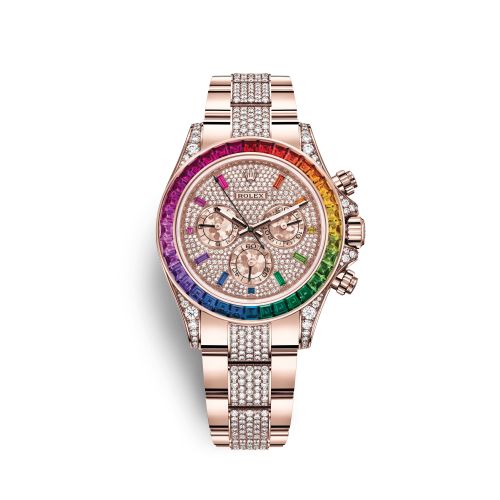 Rolex Cosmograph Daytona Everose / Rainbow (116595RBOW-0002) · illustrated reference 116595RBOW-0002