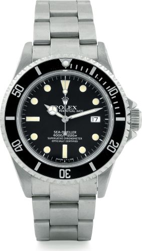 Rolex Sea-Dweller 16660 Matte Mark 1 (16660 Matte MK1) · illustrated reference 16660 Matte MK1