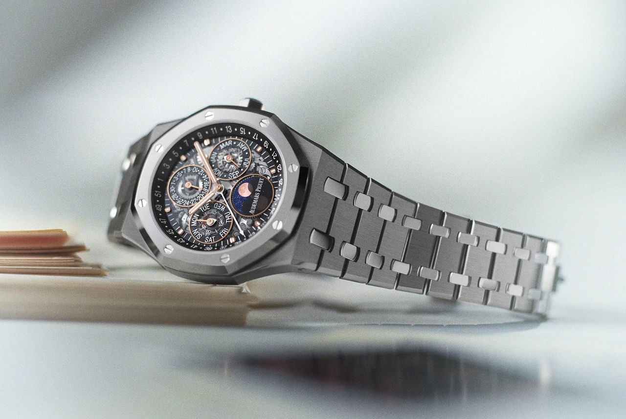 Audemars Piguet Royal Oak openworked perpetual calendar — calibre 7139