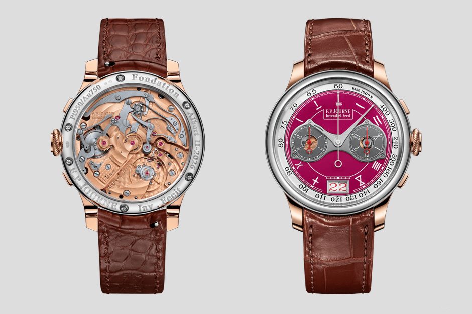 F.P.Journe unique chronograph — Prince Albert II Foundation 2026