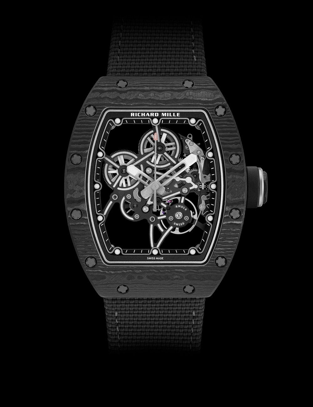 Richard Mille RM 55-01 Manual Winding in Carbon TPT